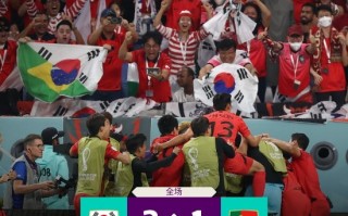 世界杯韩国2-1战胜葡萄牙 顺利晋级16强