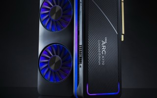 Intel Arc A770/A750官方图赏：金闪闪的中国独享设计