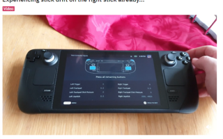 只是程序Bug！Valve回应Steam Deck摇杆漂移：已经推送修复补丁