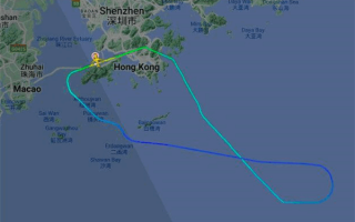 一架空客A321起飞后引擎熄火 系今年2月交付新机