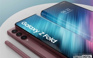 三星Galaxy Z Multi-Fold多折叠手机渲染图曝光 上下左右都能折