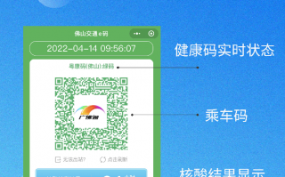 广东“佛山交通 e 码”上线，乘车码、健康码、核酸证明三合一