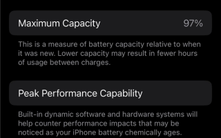 博主的iPhone 13 Pro更新iOS 16：电池健康度瞬间降了3%