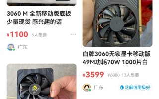 寨厂魔改移动版RTX 3060：满血挖矿、九卡并行