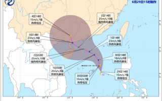 今年首个登陆台风要来了：最快7月2日登陆 风力可达12级