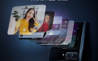 moto razr 2022演示外屏打游戏 网友：心灵手巧