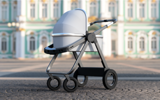 哄娃神器 一公司推出可自动驾驶婴儿车：售价约2.2万人民币