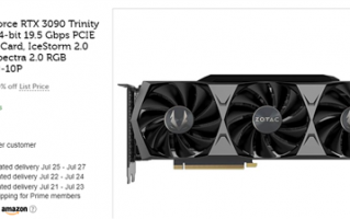 10天跳水1350元！RTX 3080 Ti显卡价格崩了