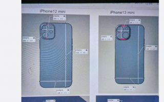 iPhone 13 mini CAD 模型设计图曝光：后置斜对角大颗双摄相机