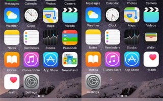 iOS9 VS iOS8详细用户界面对比