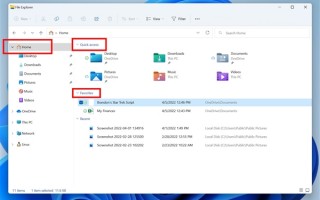 Win11新版22593发布：“我的电脑”首页变样了