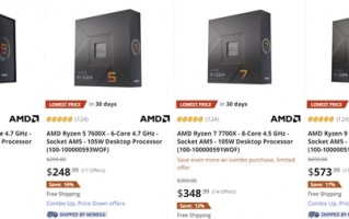 AMD蚌埠住了！Zen4锐龙7000全球大降价