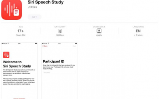 为改进 Siri，苹果推出一款名为 Siri Speech Study 的应用