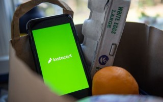 美国生鲜配送平台 Instacart 估值缩水 40% 至 240 亿美元