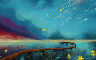 描写星星的诗句有哪些（星月相伴的唯美句子）