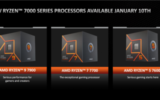AMD正式发布锐龙7000三款新U：一键能效暴涨47％！就看价格了