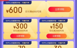 京东PLUS上线超级补贴：总额度1150元 可叠万券折上折！