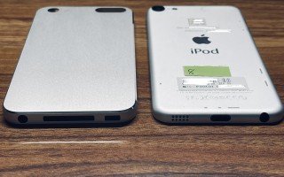 网友分享未发布的直角边 iPod Touch 原型机