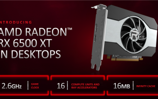 发售一个月多 AMD RX 6500 XT显卡终于可以原价买了