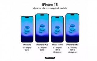 苹果认识到错误了！曝iPhone 15标准版配置更加均衡