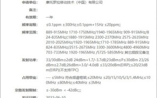 影像“巨无霸”来了！曝Moto骁龙8+旗舰已入网：全球首发2亿像素