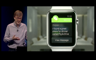 Apple Watch内置微信 点击手表即可发信息