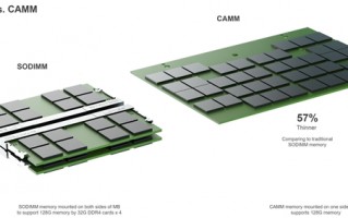 革命性CAMM DDR5内存正式发布：单条轻松128GB、还薄了57％