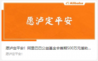 阿里巴巴：向四川甘孜泸定地震灾区捐赠 500 万元
