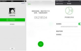 微信逆天新功能：用声音登录