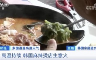 以热制热！麻辣烫爆火韩国 女生喜爱程度超年糕：直呼中国美食强大